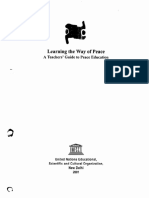 Learning The Way of Peace: A Teachers' Guide To Peace Education