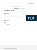 Performance of LTE For Smart Grid Communications: January 2014