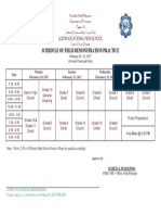 Schedule FieldDemo