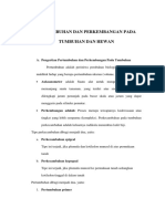 Pertumbuhan Dan Perkembangan Pada Tumbuhan Dan Hewan