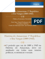 História Do Amazonas-1 Republica e Era Vargas.