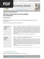 Epónimos Relacionados Con La Pancreatología. Sus Protagonistas