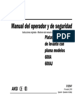 Manual de Operacion 600-AJ