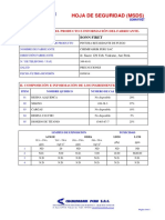 10 Msds Retardante de Fuego