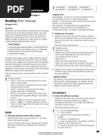 Reading Body Language of 7 Meaning Communication