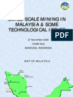 Small-Scale Mining in Malaysia & Technological