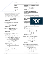 2017 MMC Grade 10 Eliminations Questions With Answers