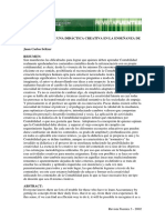 La Aplicación de Una Didactica Creativa en La Enseñanza de Contabilidad