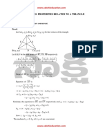 Concurrent Lines-Properties Related To A Triangle: Theorem