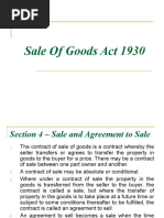 Sale of Goods Act 1930