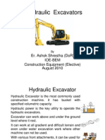 Hydraulic Excavators (Classnote-1)