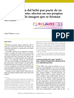 La Observación Del Bebé Por Parte de Su Madre o Sustituto: Efectos en Sus Propias Actitudes y en La Imagen Que Se Forman Del Niño