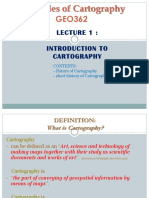 Chapter 1 - Introduction To Cartography