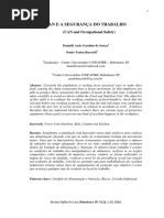 Uan E A Segurança Do Trabalho: (UAN and Occupational Safety)