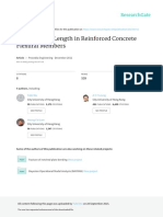 Plastic Hinge Length in Reinforced Concrete Flexural Members