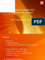 PL-GFK K. Pusczak - Sample Size in Customer Surveys v2 2 PDF