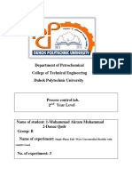 Process Control Exp 3