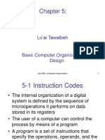 Chapter 5 Basic Computer Organization and Design