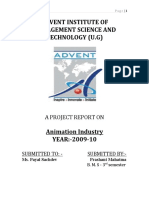 Advent Institute of Management Science and Technology (U.G) : A Project Report On