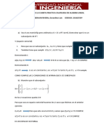 Solucionario de La Cuarta Practica Calificada de Algebra Lineal