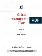 Crisis MGMT Plan (Issue 10, Rev 0 Dated 05-09-2012)