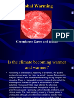 Global Warming Greenhouse Gasses and Climate