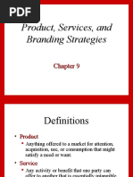 Product, Services, and Branding Strategies