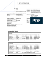 Specification: (Gl2 Only) .................. Dynamic Responding Turn On at - 20dbu