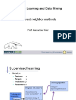 Machine Learning and Data Mining: Prof. Alexander Ihler