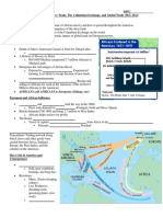 The Atlantic World-Slave Trade The Columbian Exchange and Global Trade 20 3 20 4 Student