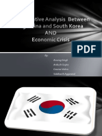 Comparative Analysis Between Argentina and South Korea and Economic Crisis