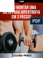 Como Montar Uma Dieta para Hipertrofia em 3 Passos