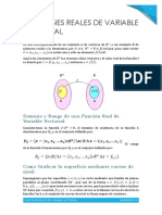 Funciones Reales de Variable Vectorial