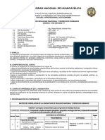 Syllabus Realidad Nacional y Derechos Humanos UNH