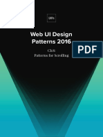 Uxpin Ch8 - Patterns For Scrolling