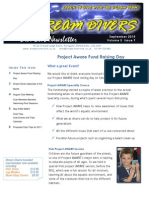 Dream Divers Dive Club September 2010 Newsletter