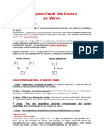 Of 9 - Régime Fiscale Des Fusions Au Maroc