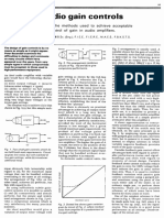 Audio Gain Controls - Peter J. Baxandall (Wireless World, Oct-Nov 1980)