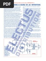 Understanding & Using Dc-Ac Inverters: Electus Distribution Reference Data Sheet: INVERTER PDF