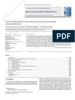 A Review of Heat Pipe Systems For Heat Recovery and Renewable Energy Applications