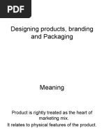 Designing Products, Branding and Packaging