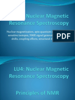 LU4 Nuclear Magnetic Resonance I