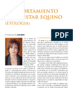 Comportamiento y Bienestar Equino PDF