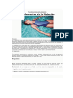 Fundamentos de La Natación