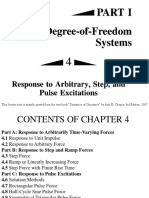 Response To Arbitrary, Step and Pulse Excitation