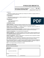 Procedimento de Inspecao Periodica Caldeiras