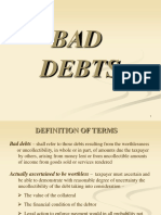 Bad Debts