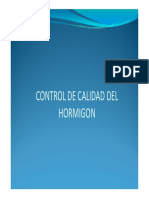 Control de Calidad Del Hormigon Actualizado 2017