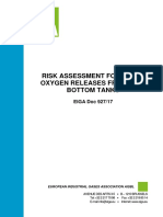 EIGA 927 17 Risk Assessment For Liquid Oxygen Releases From Flat Bottom Tanks