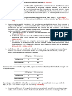 Lista de Exercícios Cadeia de MarkoV Completa ARRUMADA Com Resposta